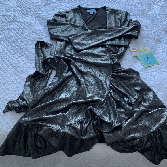 CeCe Bohemian Lux dress: Size Small. Rich black color. - Picture 13 of 17